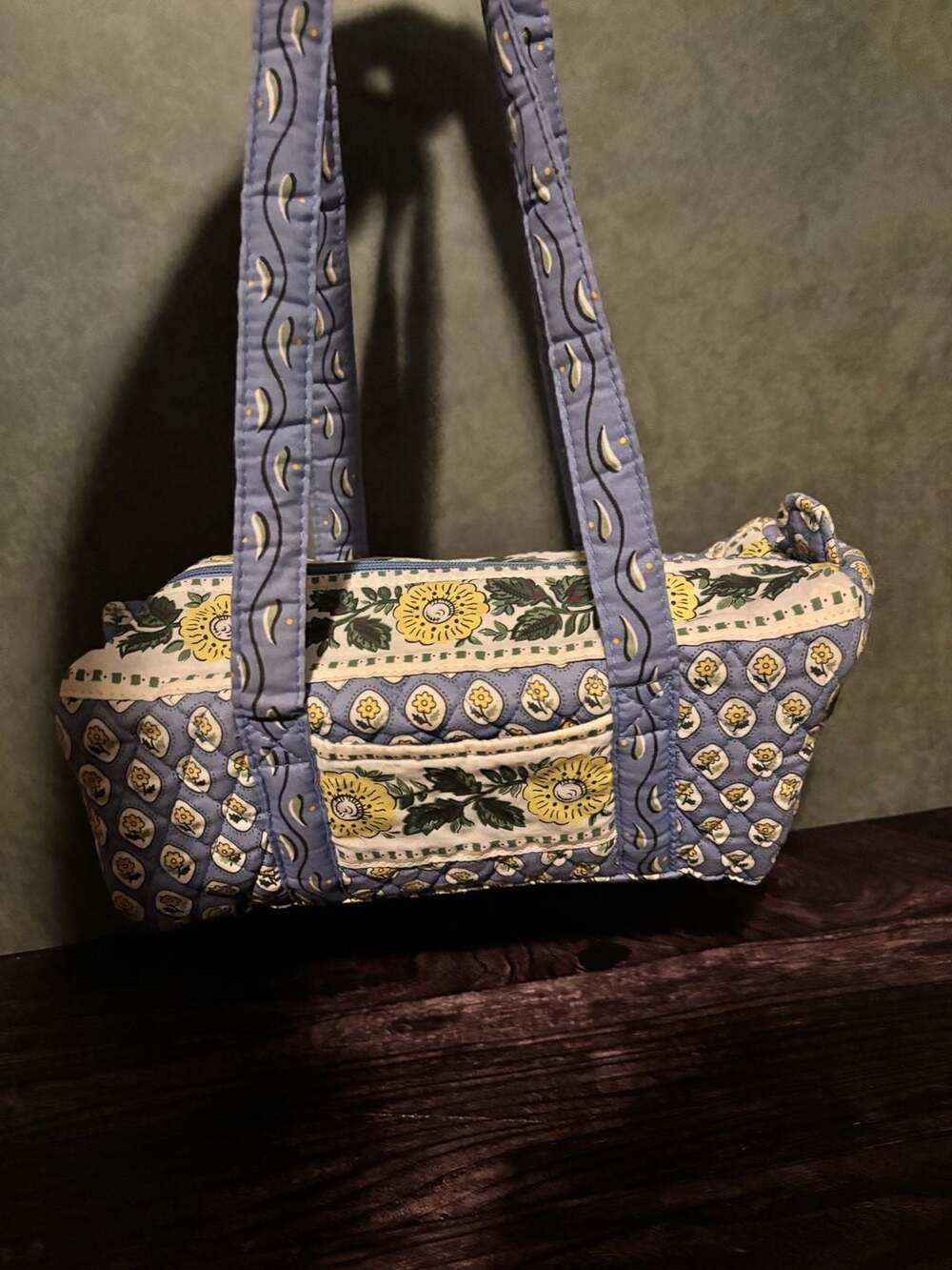 Claire Murray Quilted Cotton Floral Shoulder Bag Purse